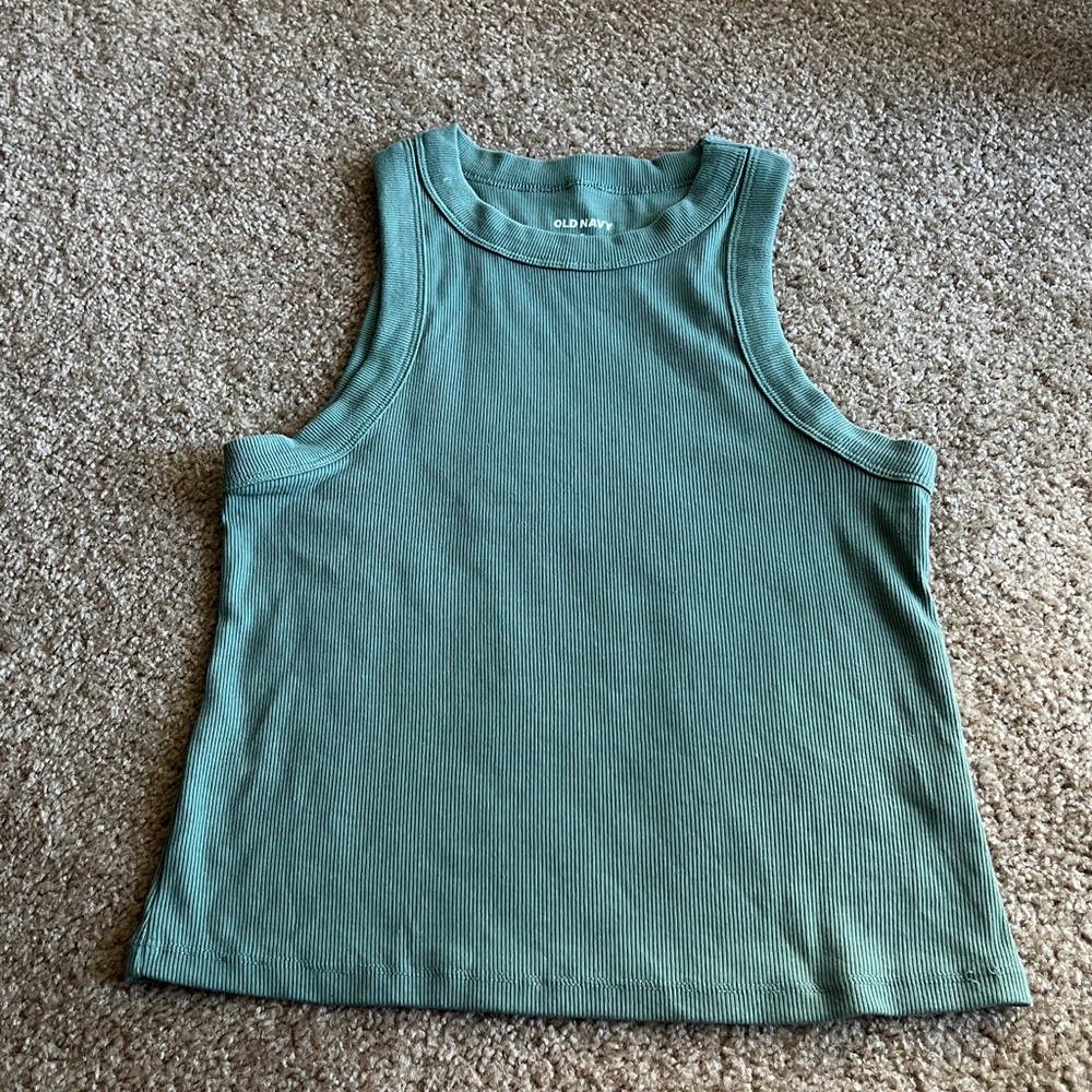 Old navy light green tank